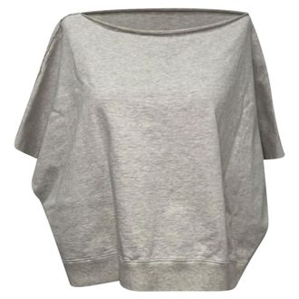 Rick Owens Dagger T-shirt in grijs katoen