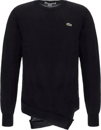 Comme Des Gar&ccedil;ons Rondgebreide trui - Heren - Ronde hals truien - Zwart - S - Wol - Truien & Vesten