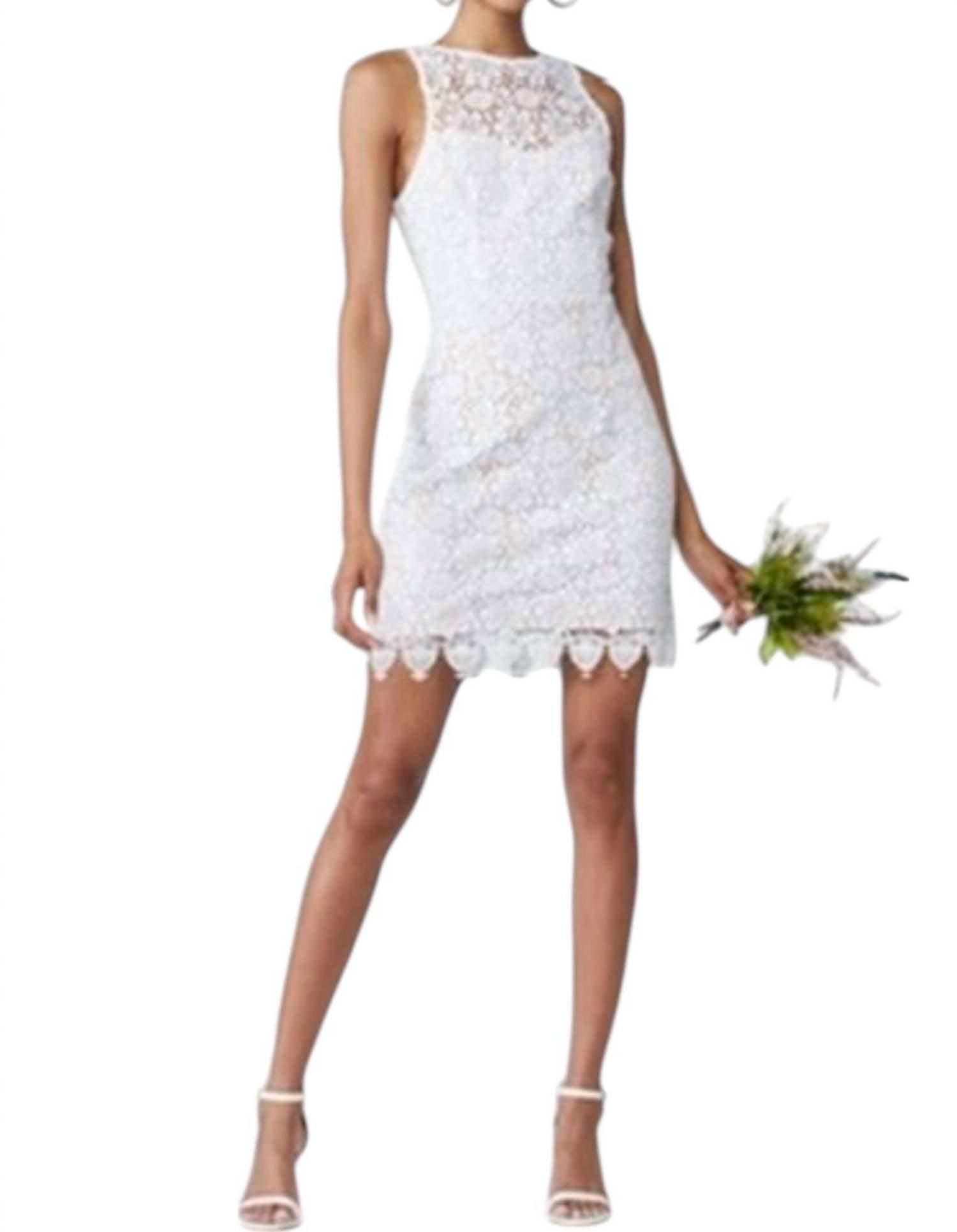 chinese dress ladies Abbie Long Sleeve Lace Mini Dress main image 0