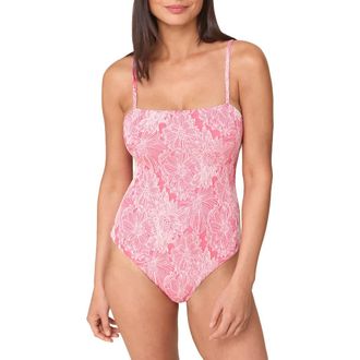Andie Swim The Mersea One-Piece Swimsuit in Peachy at Nordstrom, Size X-Small
