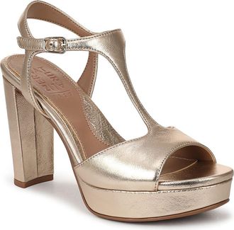 Naturalizer Miller Platform Sandal in Light Champagne at Nordstrom, Size 9.5