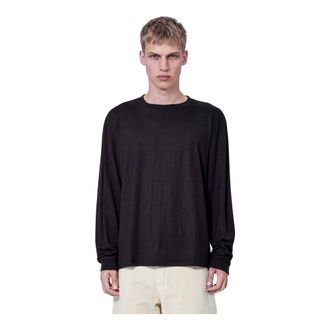 STUDIO NICHOLSON T-shirt manica lunga Pinhas - - Tops - Uomo - Marrone - S
