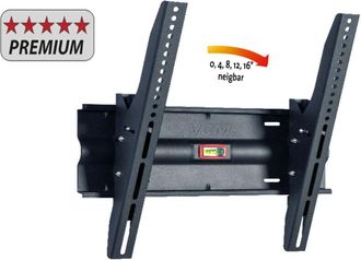 ebuy24 Ebuy24 - vcm Universal tv Montaje en pared 26-55 pulgadas hasta 35 kg Hasta 16 grados basculable vesa hasta 400x400 Soporte para tv con nivel de agua