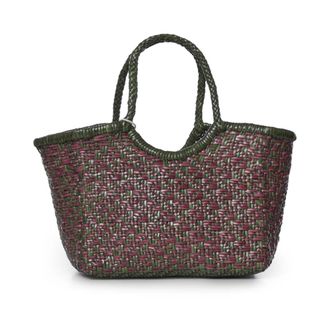Dragon Diffusion Borsa Tote in Pelle Intrecciata - - Bags - Donna - Multicolore - ONE SIZE