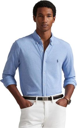Polo Ralph Lauren Casual Overhemden - Heren - Casual Overhemden - Blauw - M - Katoen - Overhemden