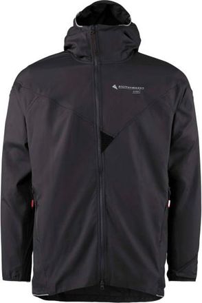 Kl&auml;ttermusen Eitre Zip Hood Jacket Windjacke f&uuml;r Herren | grau/schwarz