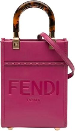 Fendi Pre-owned Mini Bags, female, Pink, Size: ONE SIZE Pre-owned Vintage Mini Bag