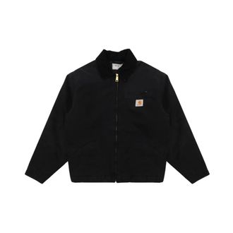 Carhartt Work in Progress OG Detroit Jacket - Heren - Jassen - Zwart - Maat: L Katoen