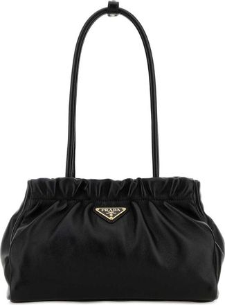 Prada Black Nappa Leather Shoulder Bag