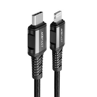 OEM Cable Mfi Para Iphone Usb-c - Lightning 30w 3a 1,2m Negro
