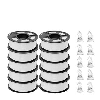 OEM Filamento 3d, Materiale Pla, Eccellente Adesione Tra Gli Strati, Pla P 2.0 Bianco