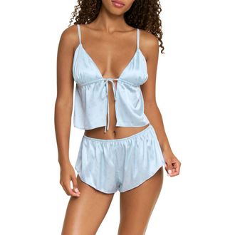 Honeydew Intimates Rowan Satin Short Pajamas in Newlywed Hearts at Nordstrom, Size X-Small