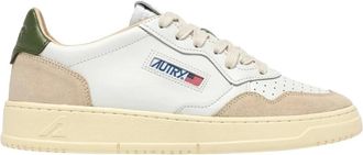 Autry Sneaker Medalist Low in Pelle Scamosciata - - Shoes - Uomo - Bianco - 40 EU