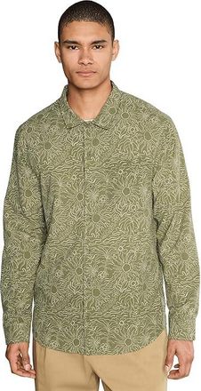 Royal Robbins Salathe Sun Shirt Long Sleeve Mens Clothing Olive Solar Print : 2XL, Polyester