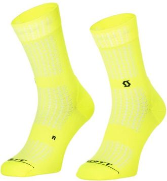 Scott Performance Crew Socks Velosocken - Unisex | gelb