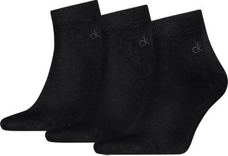 Calvin Klein 8719965009202 CK MEN QUARTER 3P, black, 39-42