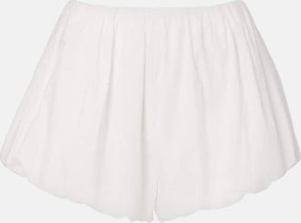 Poss&eacute; Aurelia cotton poplin shorts