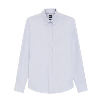 HUGO BOSS Casual Shirts, male, Purple, M, Liam BD Shirt