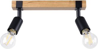 OEM Foco Horizon 2 E27 De Madera Negra Lumilo 12.519.96