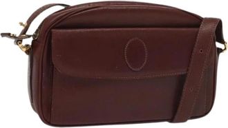Cartier Pre-owned Leren Schoudertas - Dames - Vintage Schoudertas - Rood - ONE Size - Leer - Vintage