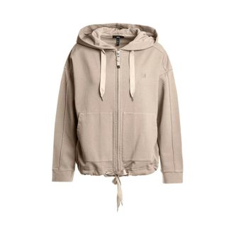 Parajumpers Zip-throughs, female, Beige, Size: M May Hooded Sweat