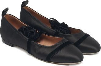 Malone Souliers Ballerine con punta tonda - Nero