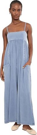 Free People Movement Hot Shot Strappy Onesie 2 Womens Clothing Blue Ash : MD (Womens 8-10), Cotton/Elastane