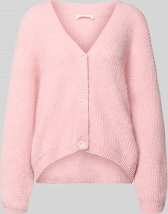 American Vintage American Vintage Cardigan mit V-Ausschnitt Modell EAST in Hellrosa, Gr&ouml;&szlig;e XS/S