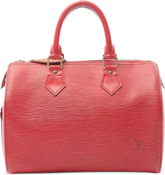 Louis Vuitton 1993 Epi Speedy 25 handbag - women - Leather - One Size - Red