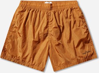 Stone Island Men s Nylon Metal Swim Shorts Orange