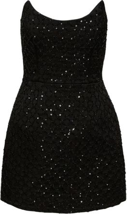 Rebecca Vallance Neve Mini Jurk - Dames - Feestkleedjes - Zwart - S - Polyester - Kleedjes