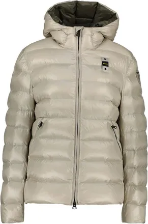 Blauer Jassen, Heren, Grijs, XL, Nylon, Adams Padded Jacket