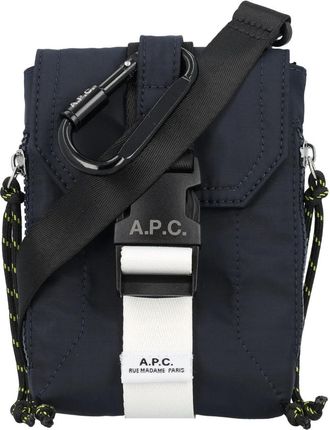 A.P.C. Donkerblauwe Crossbody Handtas - Heren - Schoudertassen - Blauw - ONE Size - Tassen