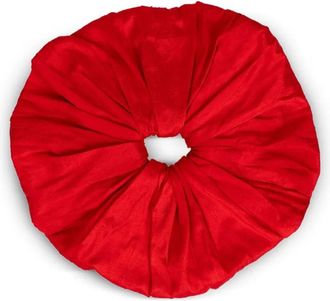 Hai Zijden scrunchie - Rood