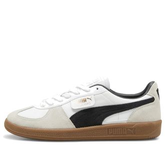 Puma Palermo Leather White Vapor Grey Gum 396464-01