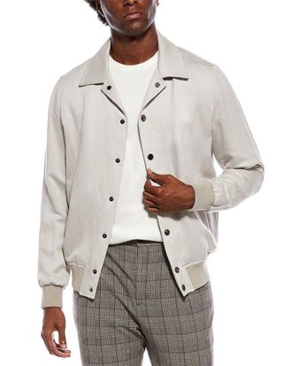 Isaia Linen, Silk, & Cashmere-Blend Jacket