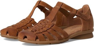 COMFORTIVA Persa Womens Flat Shoes Almond : 6.5 W (D), Leather