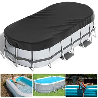 OEM Copertura Per Piscina Ovale Da 3,665,530 Cm (1218 Piedi) Copertura Per Piscina Gonfiabile Copertura Per Piscina Antipolvere Antipolvere Per Esterni Co