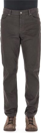 Ermenegildo Zegna Uomo, Pantaloni, Marrone, W34, new
