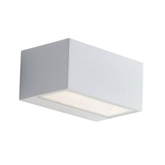 Netlighting Twin Outdoor Up Down Wall Light White Transparent IP54 4000K
