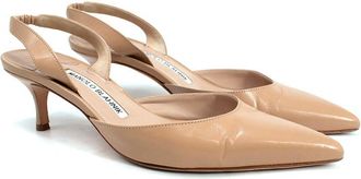 Manolo Blahnik Carolyne Slingback Pumps Size 36
