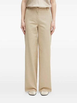A.P.C. Margaret cotton trousers - BAA BEIGE