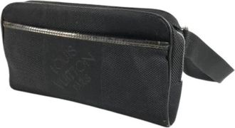 Louis Vuitton Pre-owned Damier Geant Schoudertas Sling Bag - Dames - Vintage Heuptassen - Zwart - ONE Size - Vintage