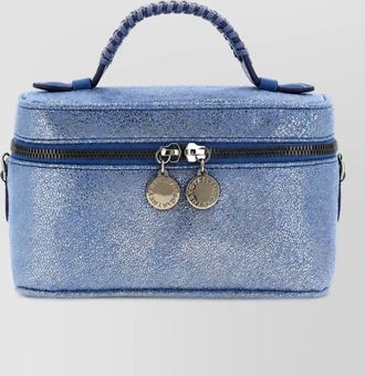 Stella McCartney falabella mini metallic crossbody bag