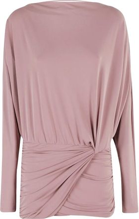 Andamane Abito con maniche a 3/4 - Rosa