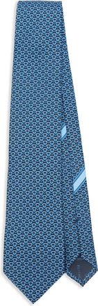 Ferragamo Heart-print Silk Tie