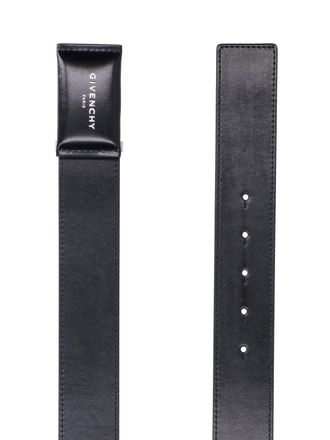 Givenchy Mens Belts Black Calf Leather