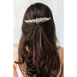 Brides & Hairpins Taja Halo Hair Comb in Gold at Nordstrom