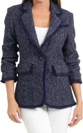 Love Token Keith Blazer In Navy