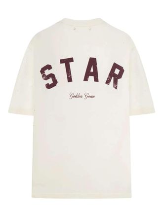 Golden Goose T-shirt con stampa stella Golden Goose